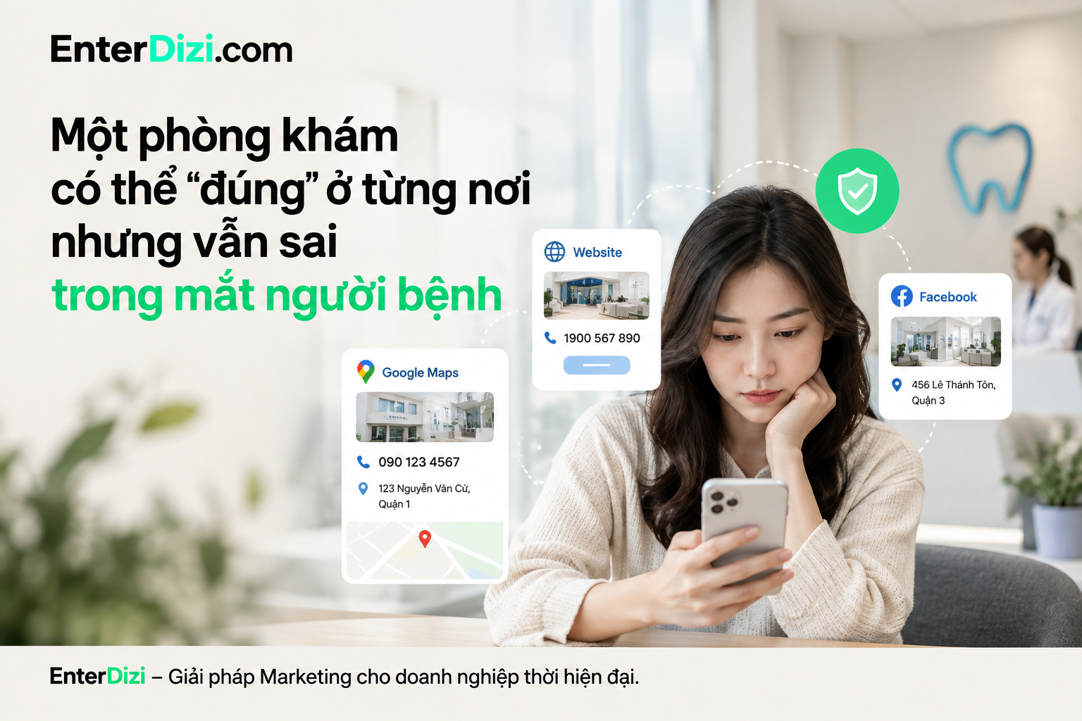 Một phòng khám có thể “đúng” ở từng nơi nhưng vẫn sai trong mắt người bệnh