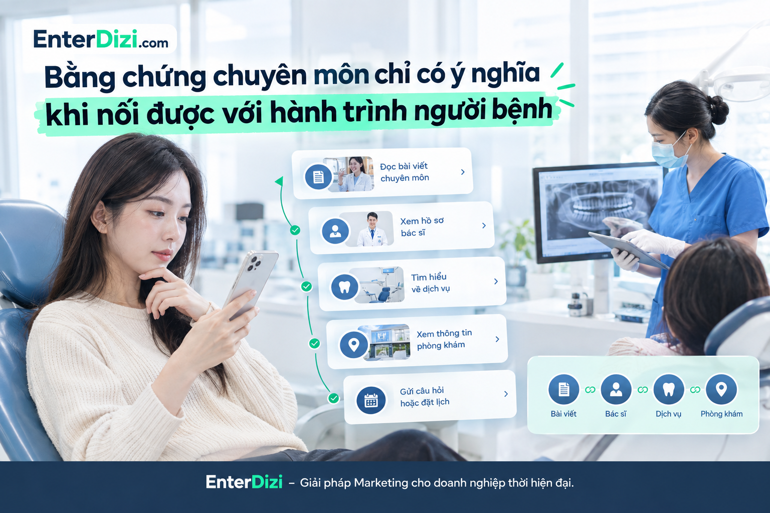 Bằng chứng chuyên môn chỉ có ý nghĩa khi nối được với hành trình người bệnh