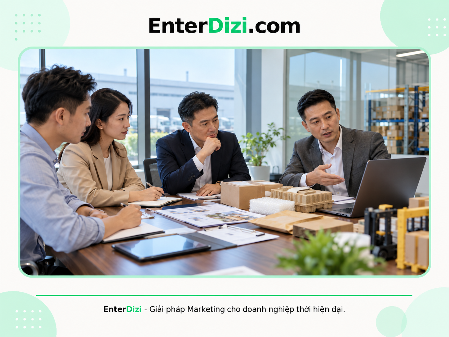 Tối ưu nội dung Logistics Xanh với giải pháp bao bì và vận hành bền vững