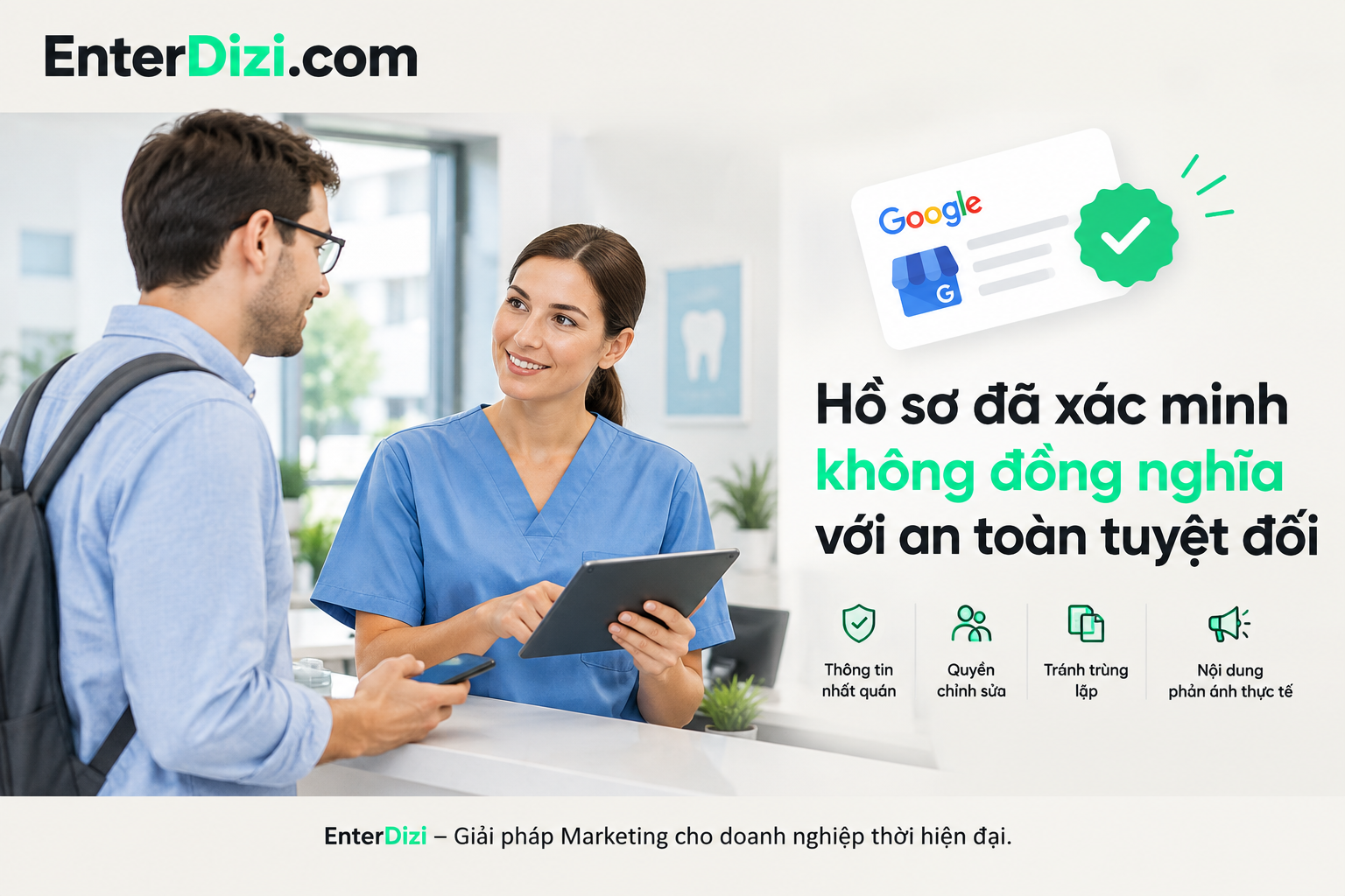 Một hồ sơ được xác minh không có nghĩa là mọi rủi ro đã kết thúc