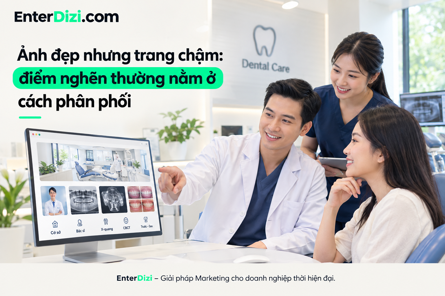 Ảnh đẹp nhưng trang chậm: điểm nghẽn thường nằm ở cách phân phối