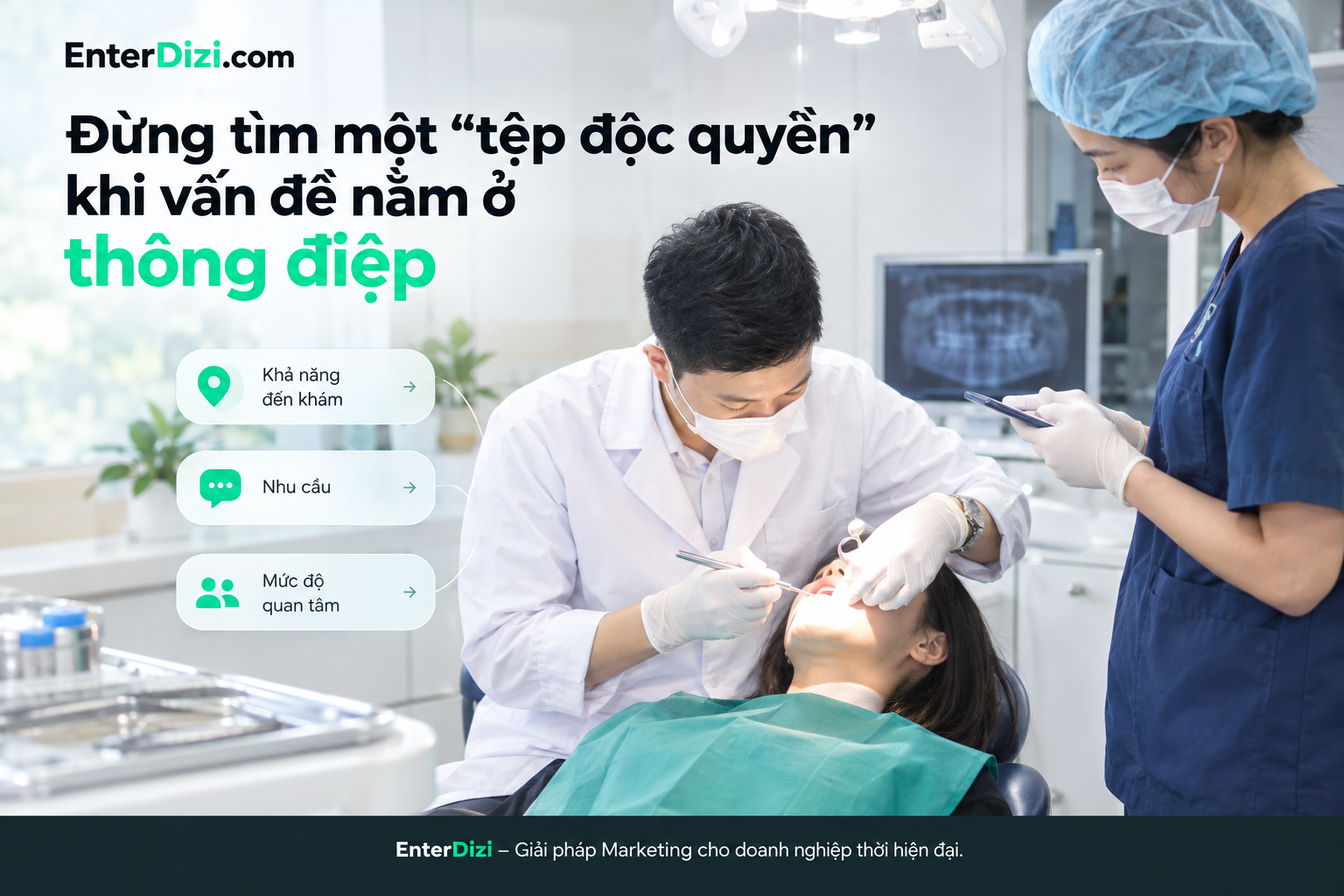 Đừng tìm một “tệp độc quyền” khi vấn đề nằm ở thông điệp