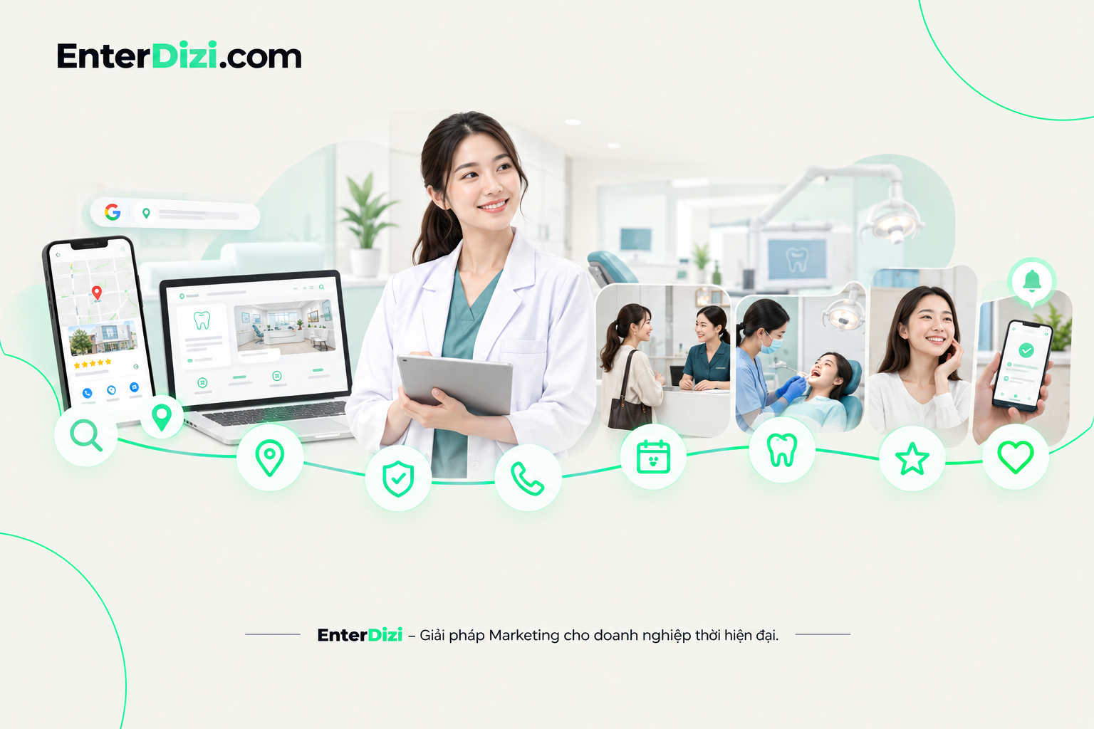 Nha khoa marketing cần nối uy tín với từng điểm chạm