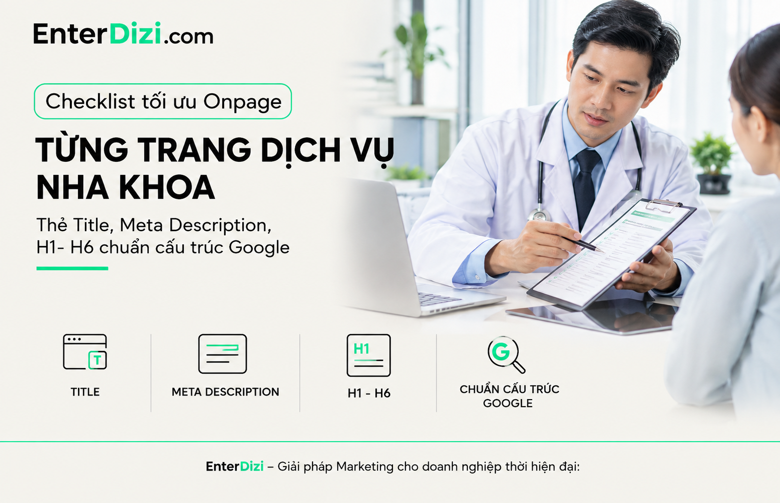 Onpage nha khoa: 7 điểm cần rà soát trên từng trang dịch vụ