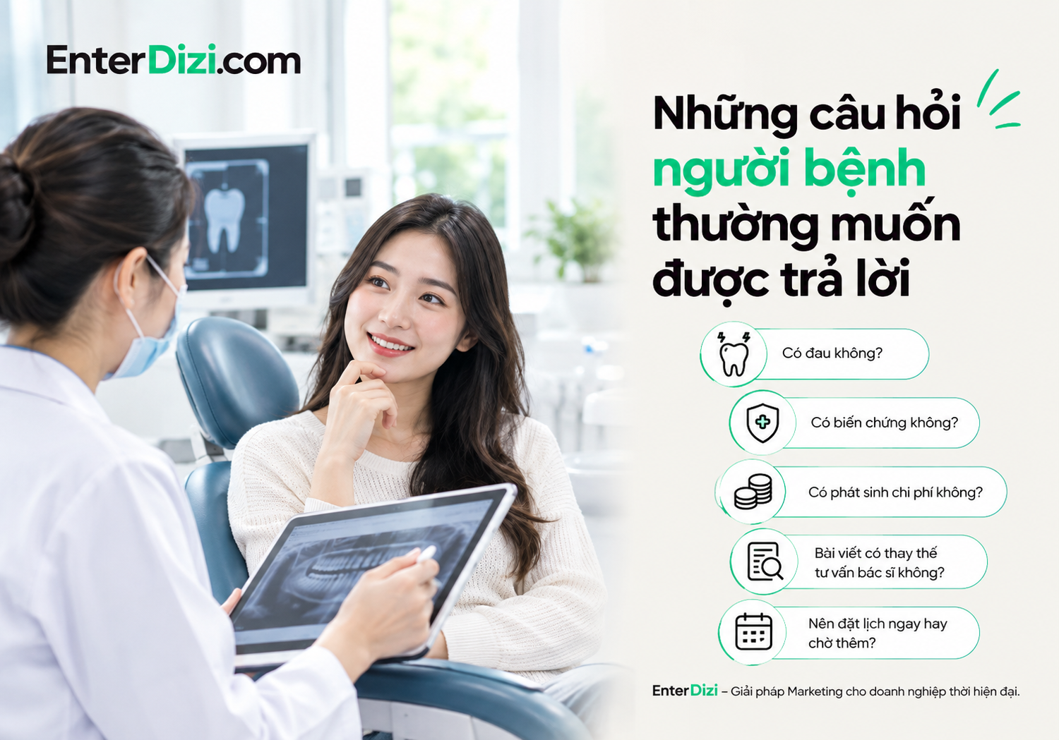 Những câu hỏi người bệnh thường muốn được trả lời