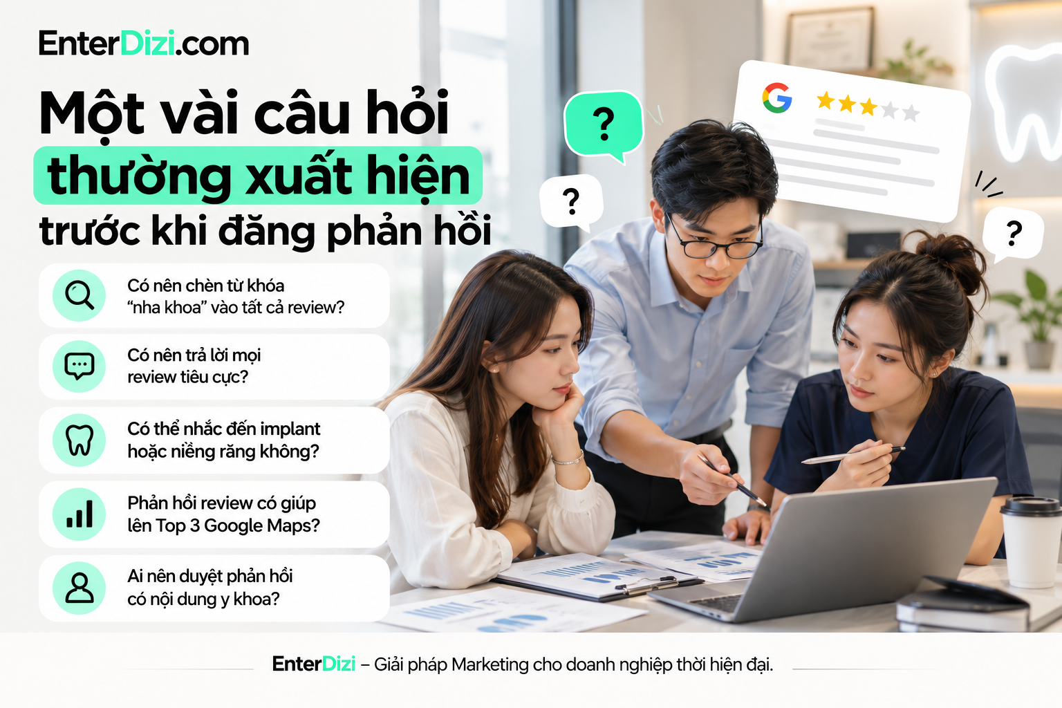 Một vài câu hỏi thường xuất hiện trước khi đăng phản hồi