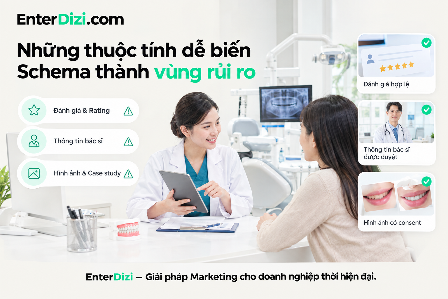 Những thuộc tính dễ biến Schema thành vùng rủi ro