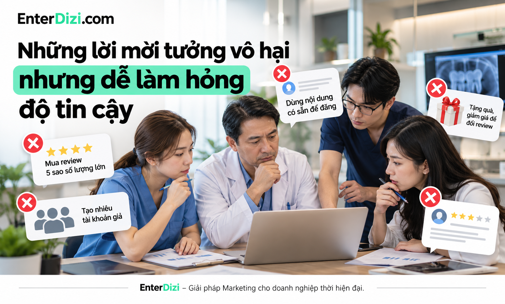 Những lời mời tưởng vô hại nhưng dễ làm hỏng độ tin cậy