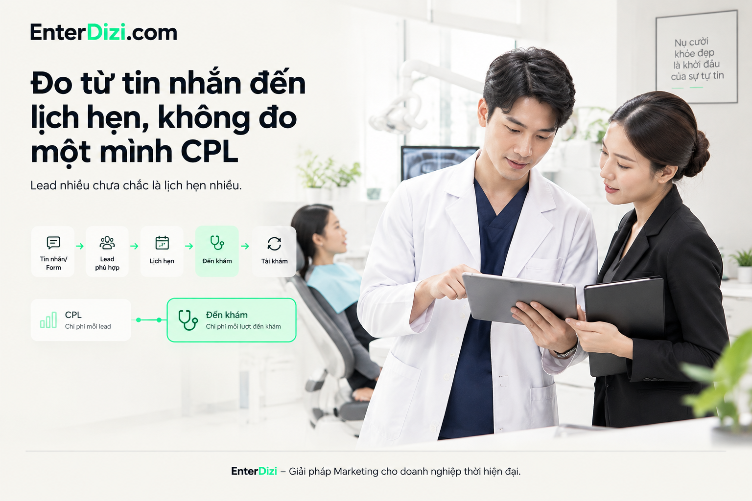 Đo từ tin nhắn đến lịch hẹn, không đo một mình CPL