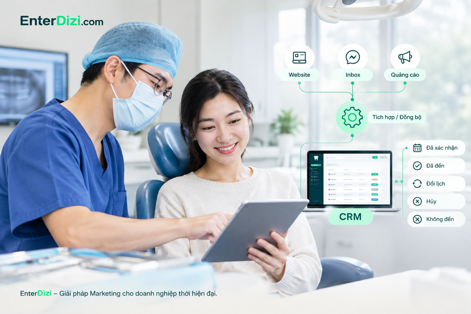 Đừng nối landing page với phần mềm nếu chưa thống nhất dữ liệu
