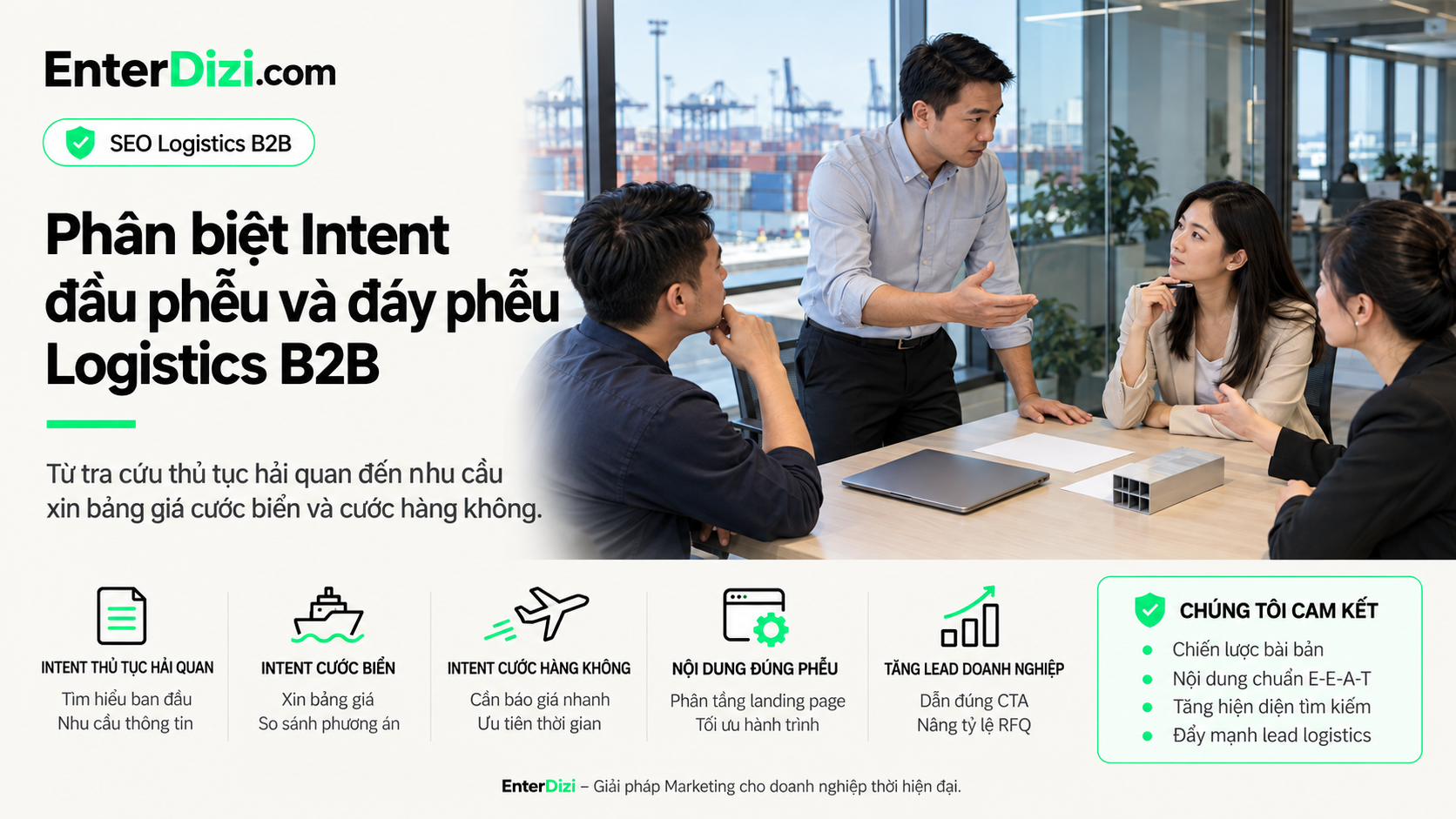 Intent Logistics B2B phân biệt thủ tục hải quan và báo giá