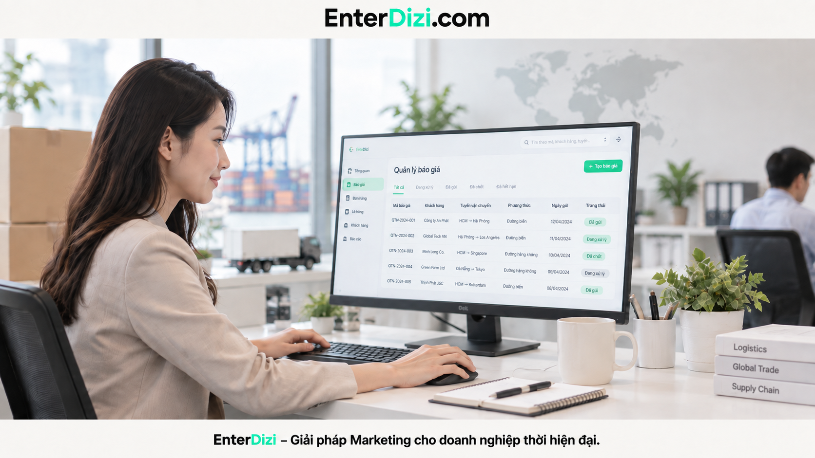 Logistics Marketing giúp doanh nghiệp quản lý báo giá và cơ hội kinh doanh