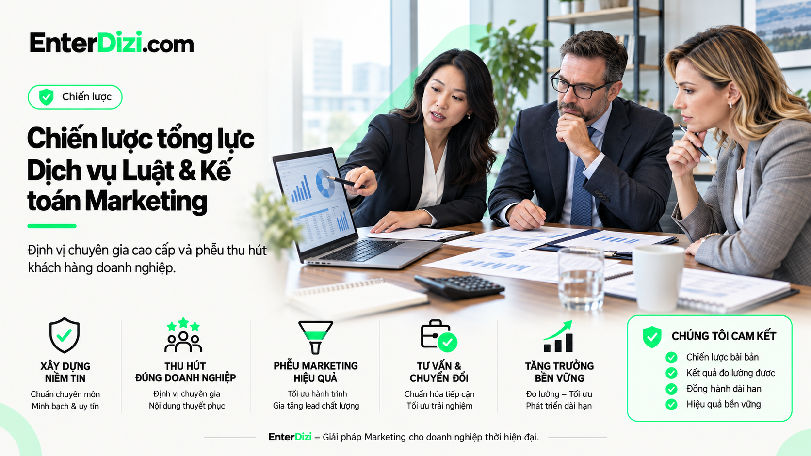 Luật Kế Toán Marketing định vị chuyên gia và phát triển hợp đồng B2B
