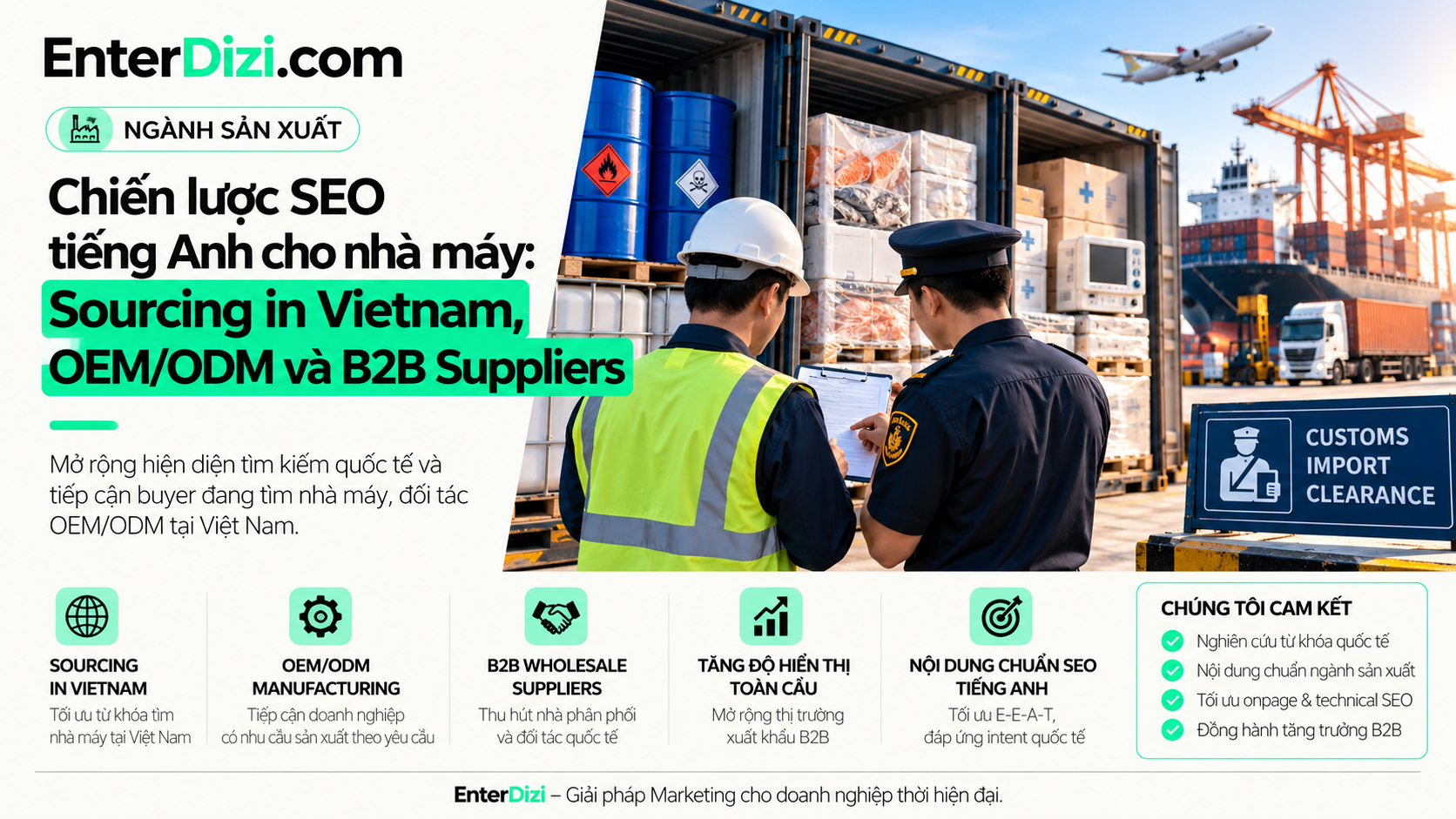 Tối ưu bài viết thủ tục thông quan cho nhóm hàng khó