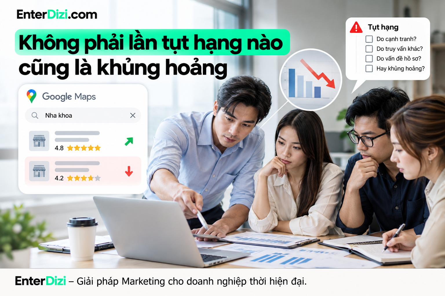 Không phải lần tụt hạng nào cũng là khủng hoảng