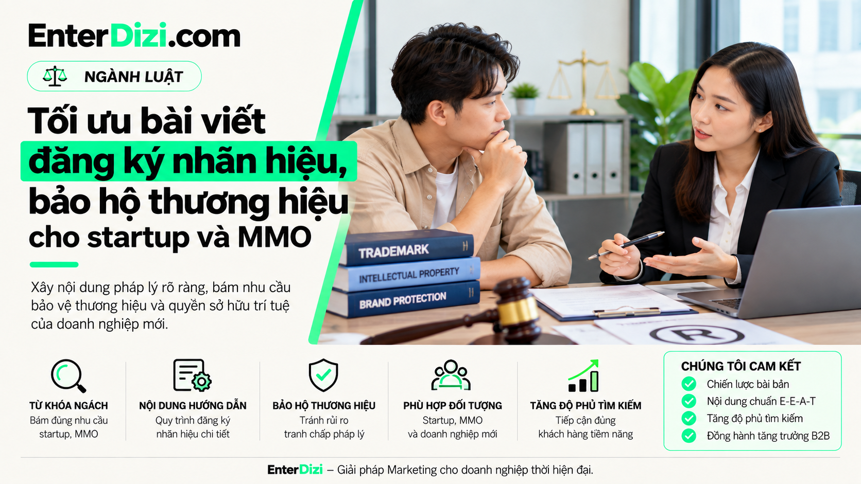 Tối ưu bài viết đăng ký nhãn hiệu cho startup và MMO