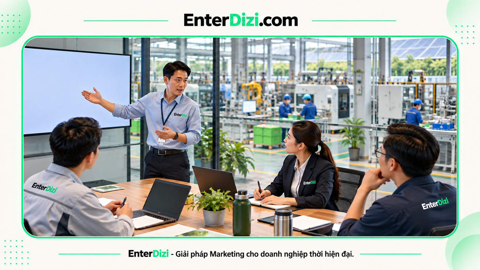 SEO từ khóa sản xuất xanh trong quy trình RFQ B2B