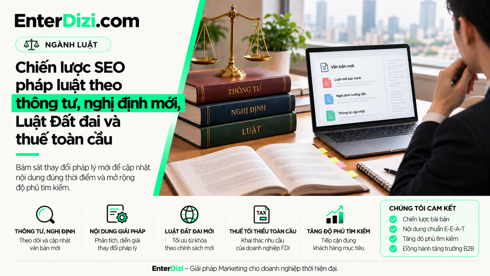SEO từ khóa pháp luật theo văn bản mới, thông tư và nghị định