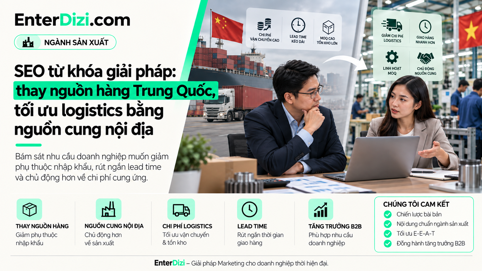 Tối ưu bộ từ khóa nguồn cung nội địa