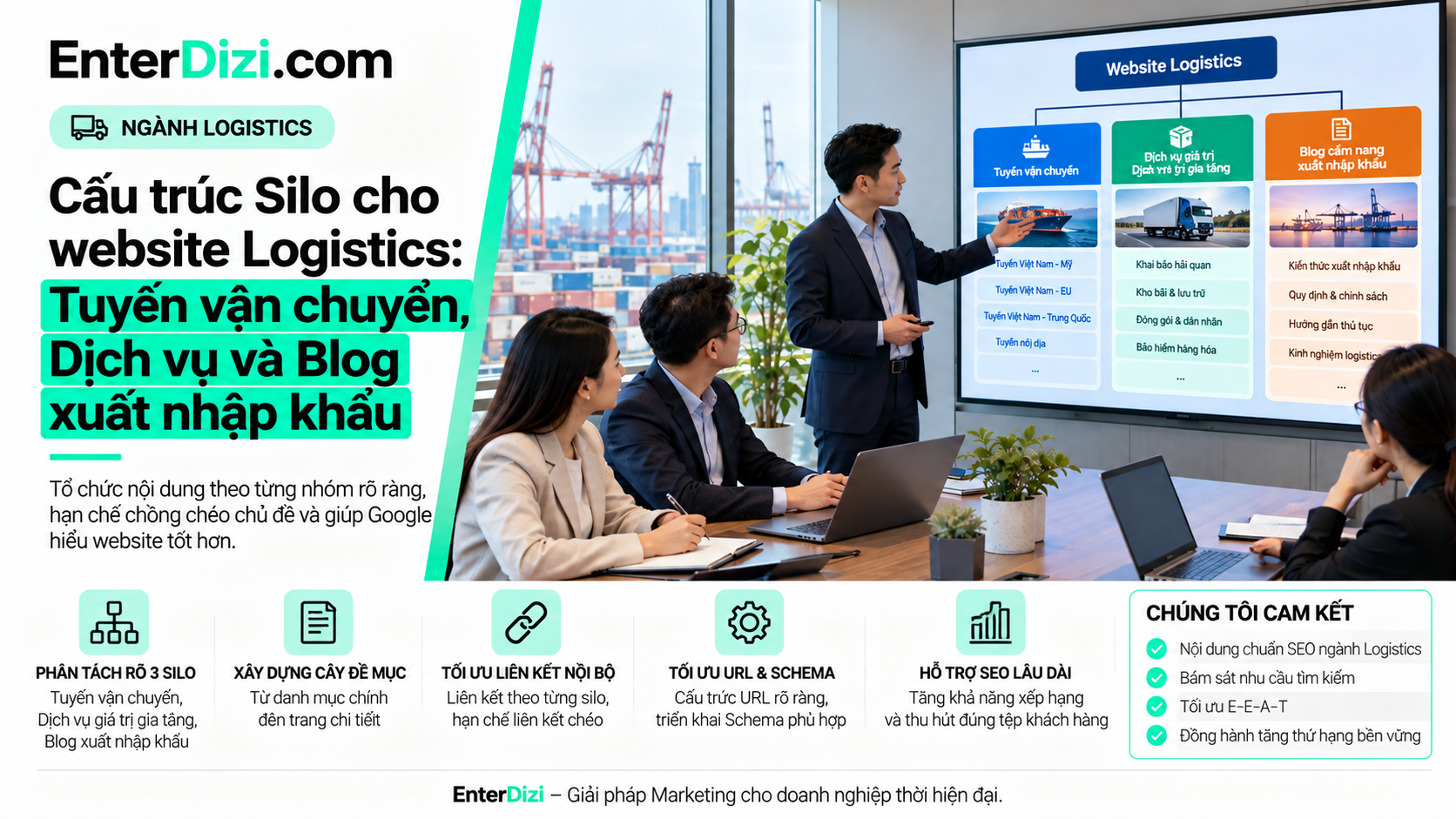 Cấu trúc Silo Logistics B2B