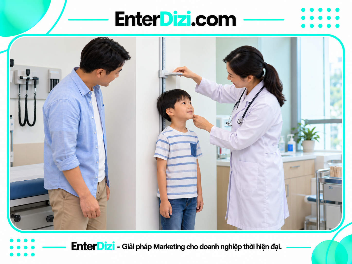 Bác sĩ khám trẻ hỏi uống nhiều sữa có gây dậy thì sớm không
