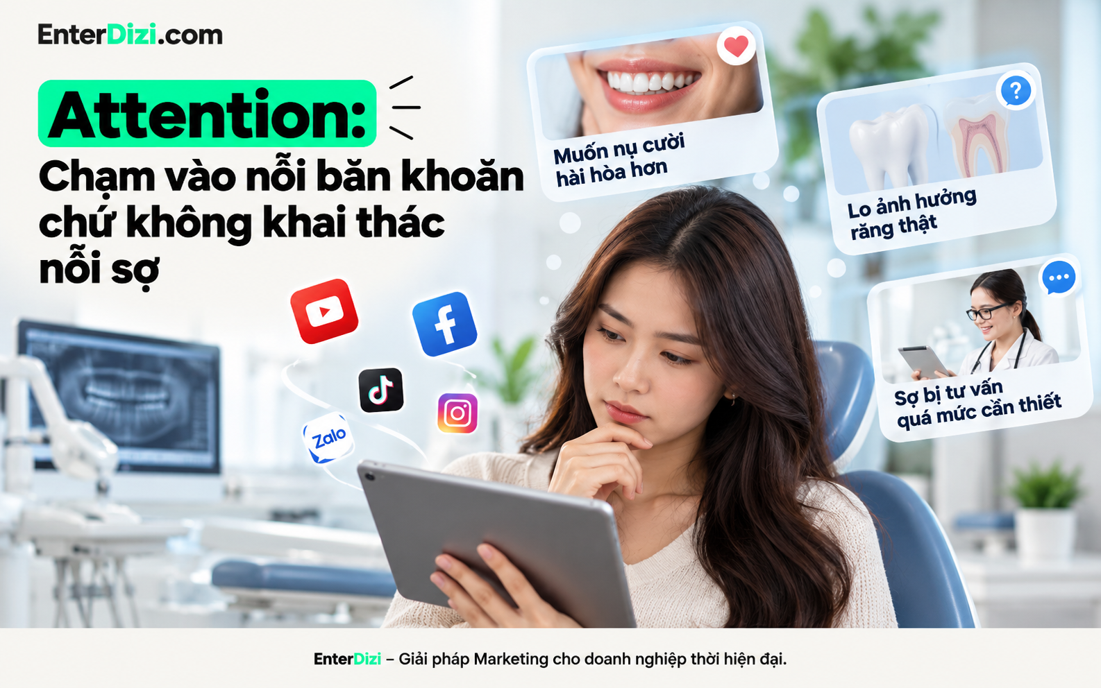 Attention: Chạm vào nỗi băn khoăn chứ không khai thác nỗi sợ