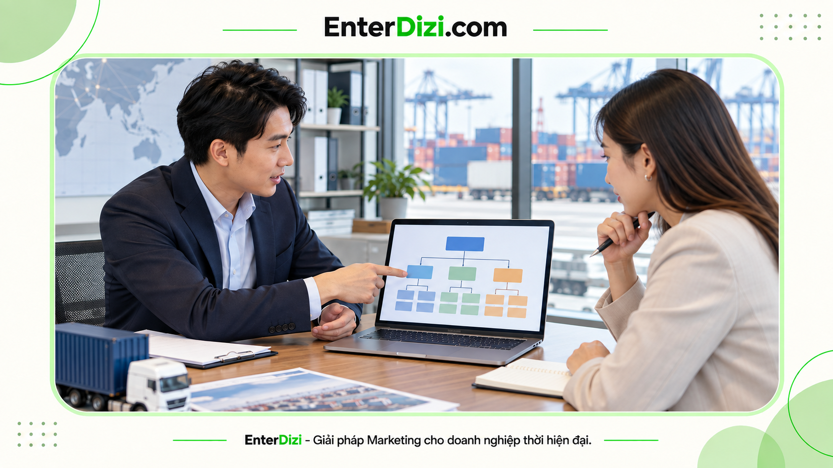 Cấu trúc Silo Logistics B2B và sơ đồ nội dung
