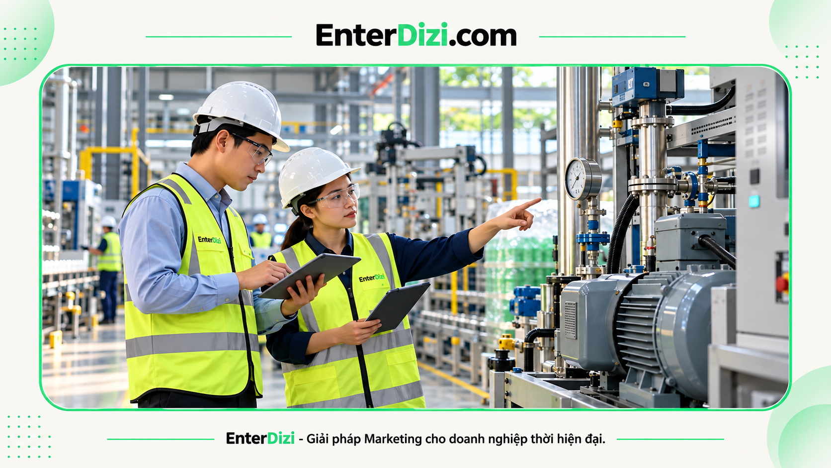 SEO từ khóa sản xuất xanh và vận hành nhà máy xanh