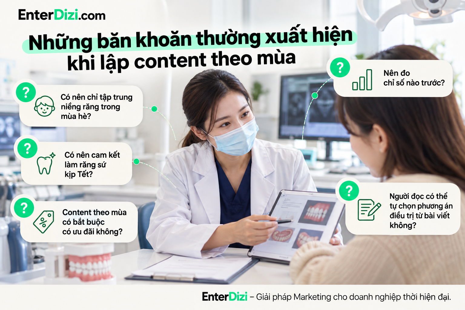 Những băn khoăn thường xuất hiện khi lập content theo mùa