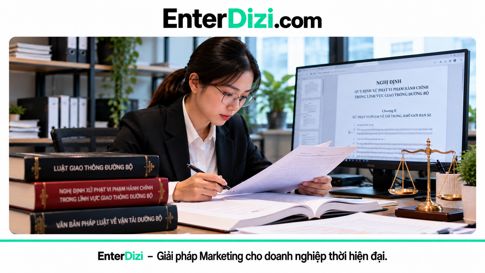 Người biên tập rà soát văn bản pháp luật về phạt xe quá tải