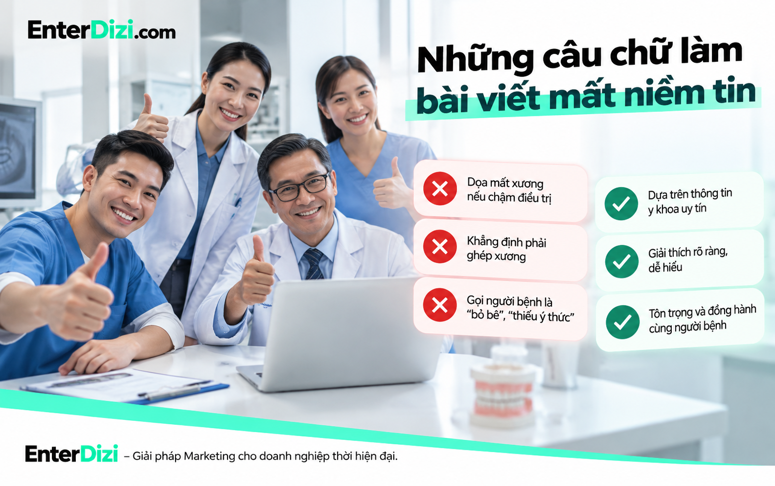 Những câu chữ làm bài viết mất niềm tin