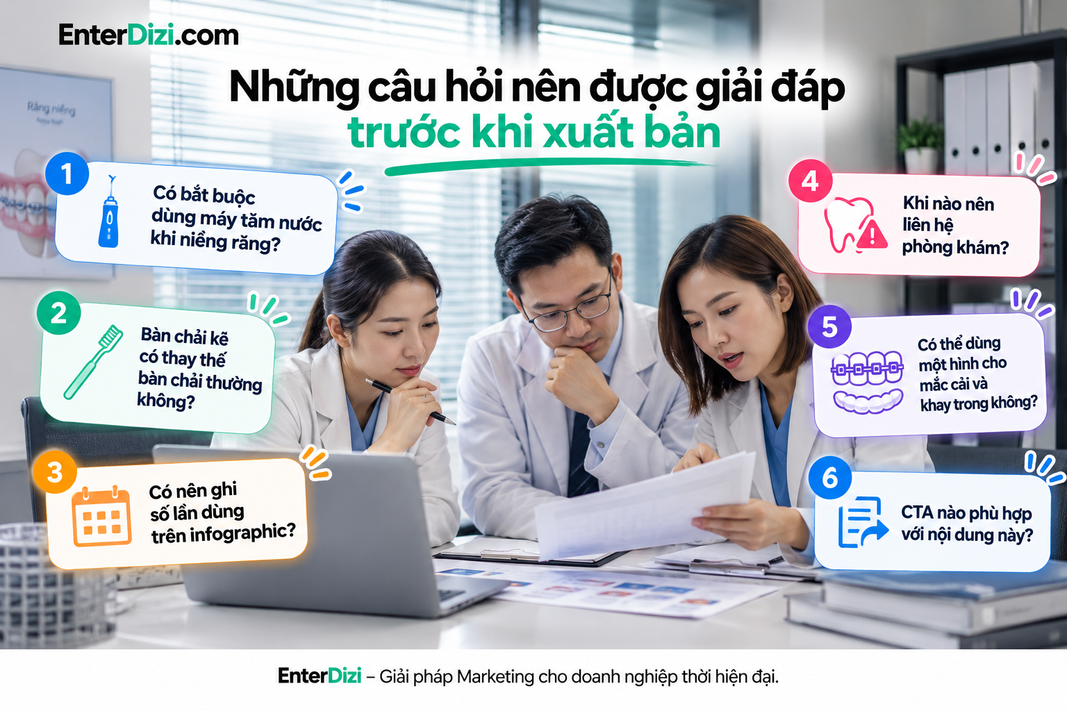 Những câu hỏi nên được giải đáp trước khi xuất bản