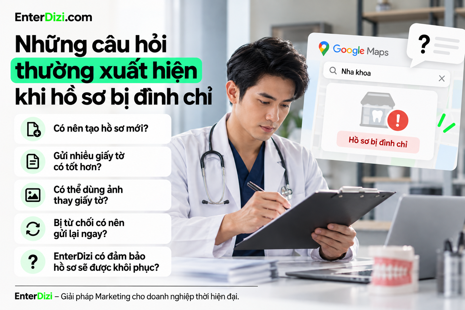 Những câu hỏi thường xuất hiện khi hồ sơ bị đình chỉ