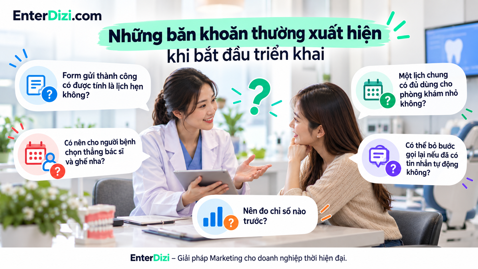 Những băn khoăn thường xuất hiện khi bắt đầu triển khai