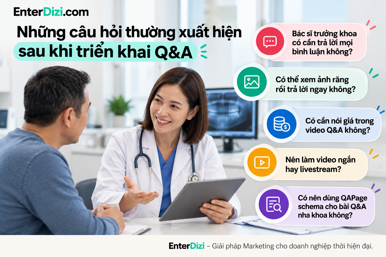 Những câu hỏi thường xuất hiện sau khi triển khai Q&A