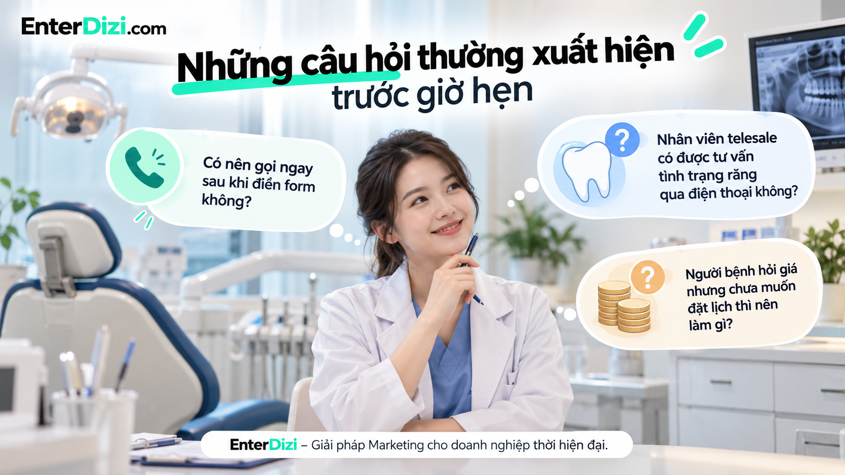 Những câu hỏi thường xuất hiện trước giờ hẹn