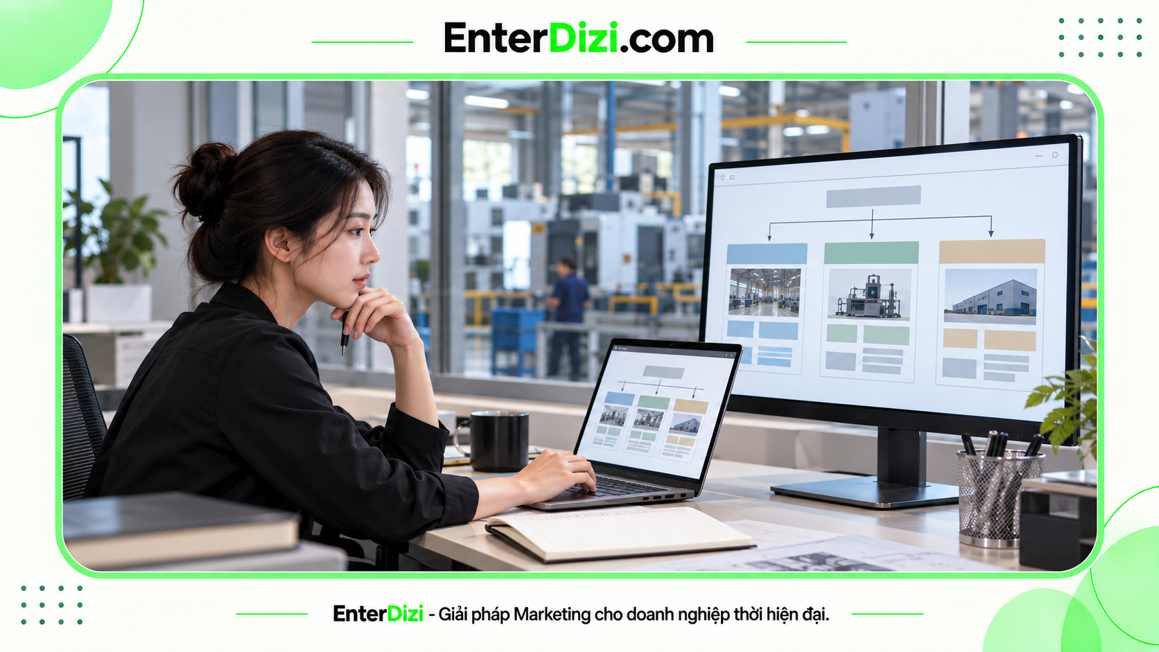 Cấu trúc Silo website nhà máy và hồ sơ năng lực