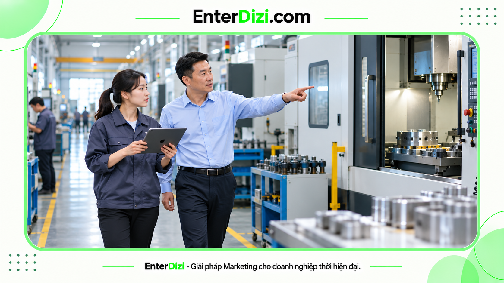 Cấu trúc Silo website nhà máy cho phân xưởng sản xuất