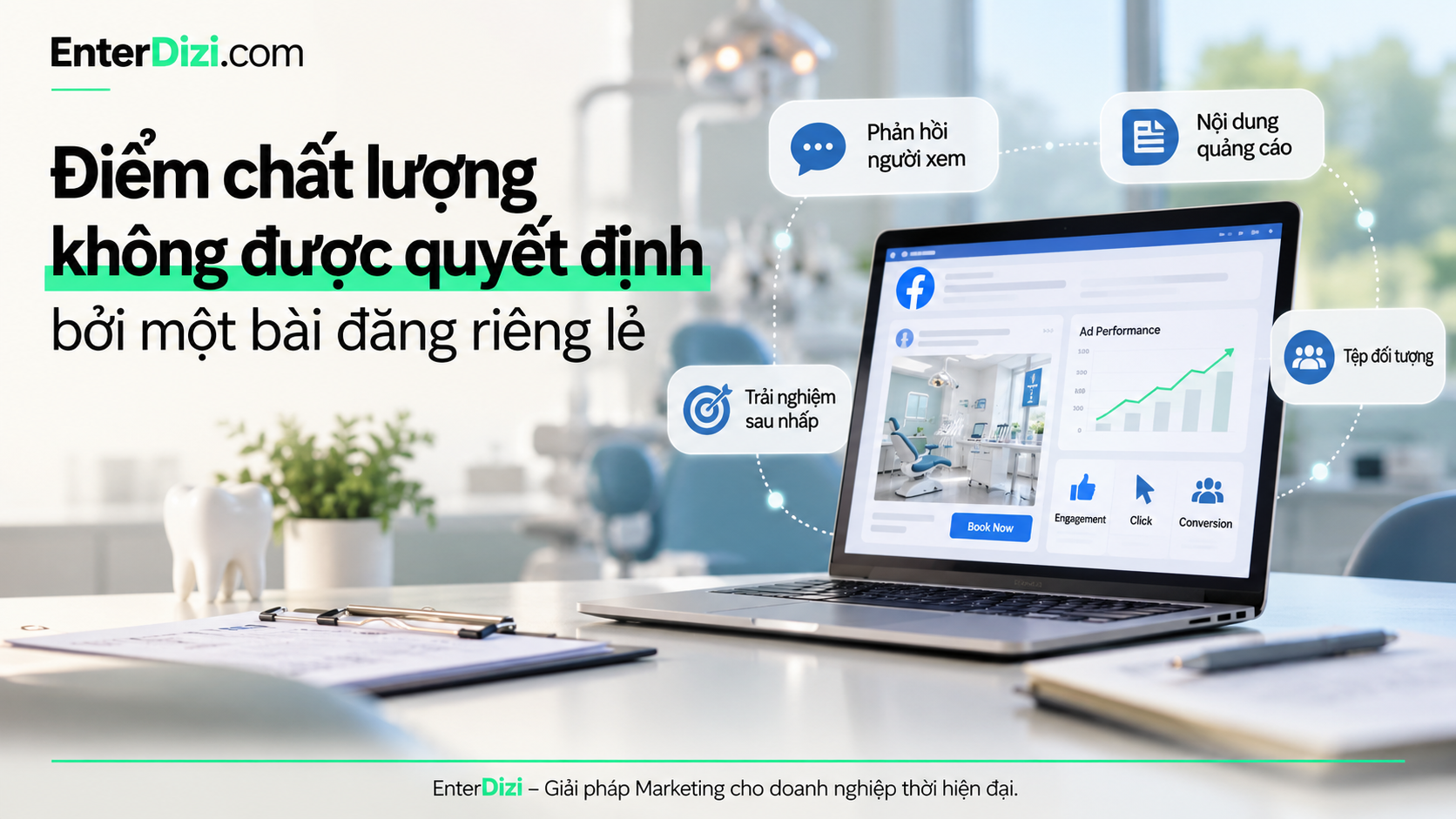 Điểm chất lượng không được quyết định bởi một bài đăng riêng lẻ