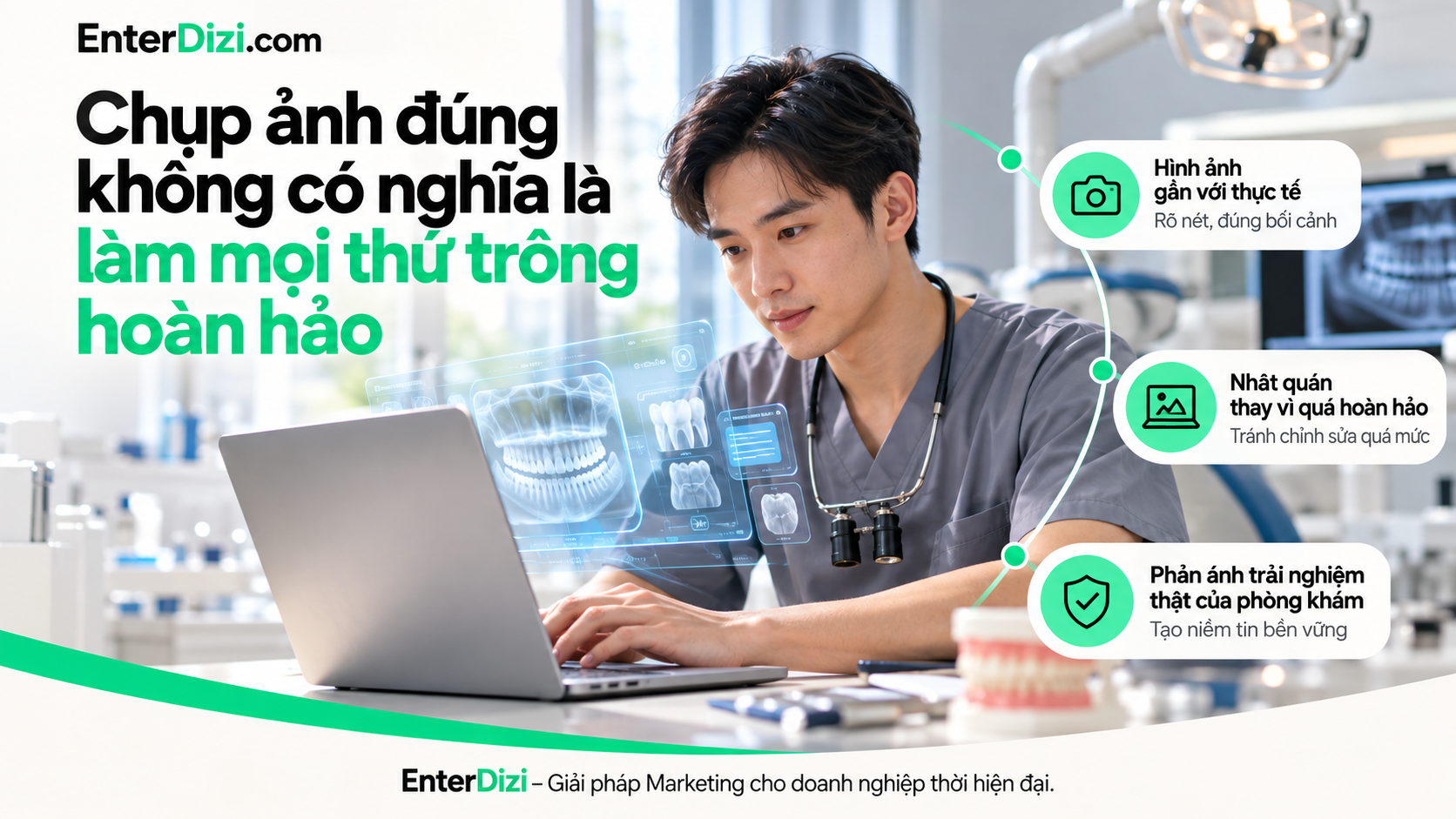 Chụp ảnh đúng không có nghĩa là làm mọi thứ trông hoàn hảo