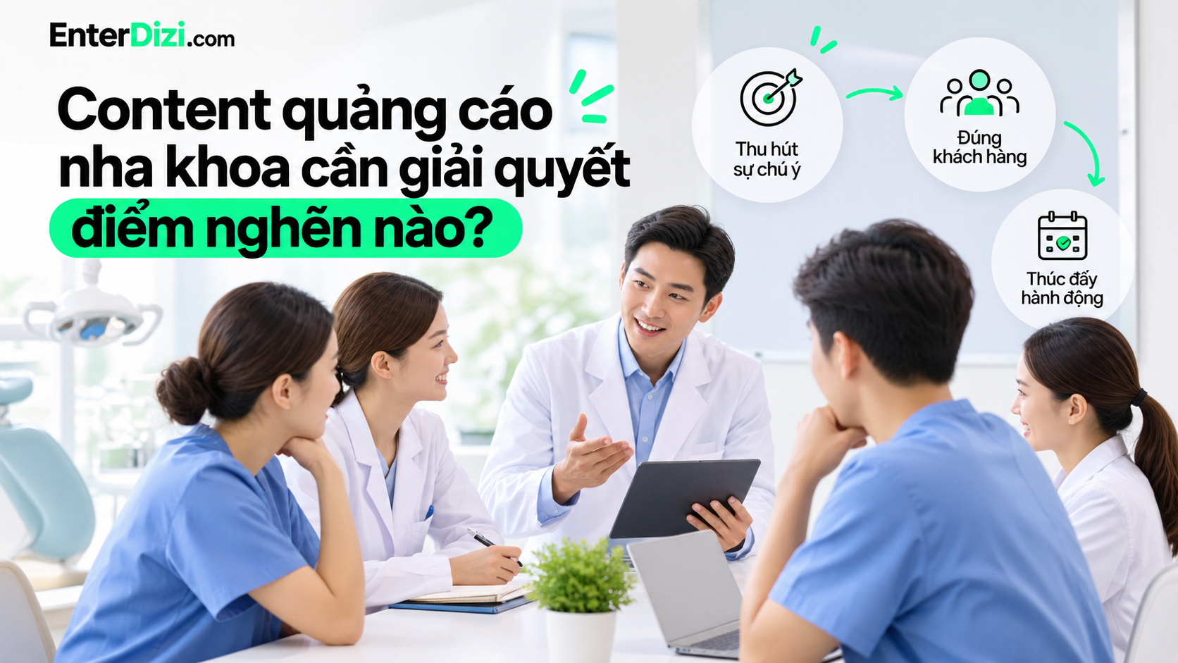 Content quảng cáo nha khoa cần giải quyết điểm nghẽn nào?