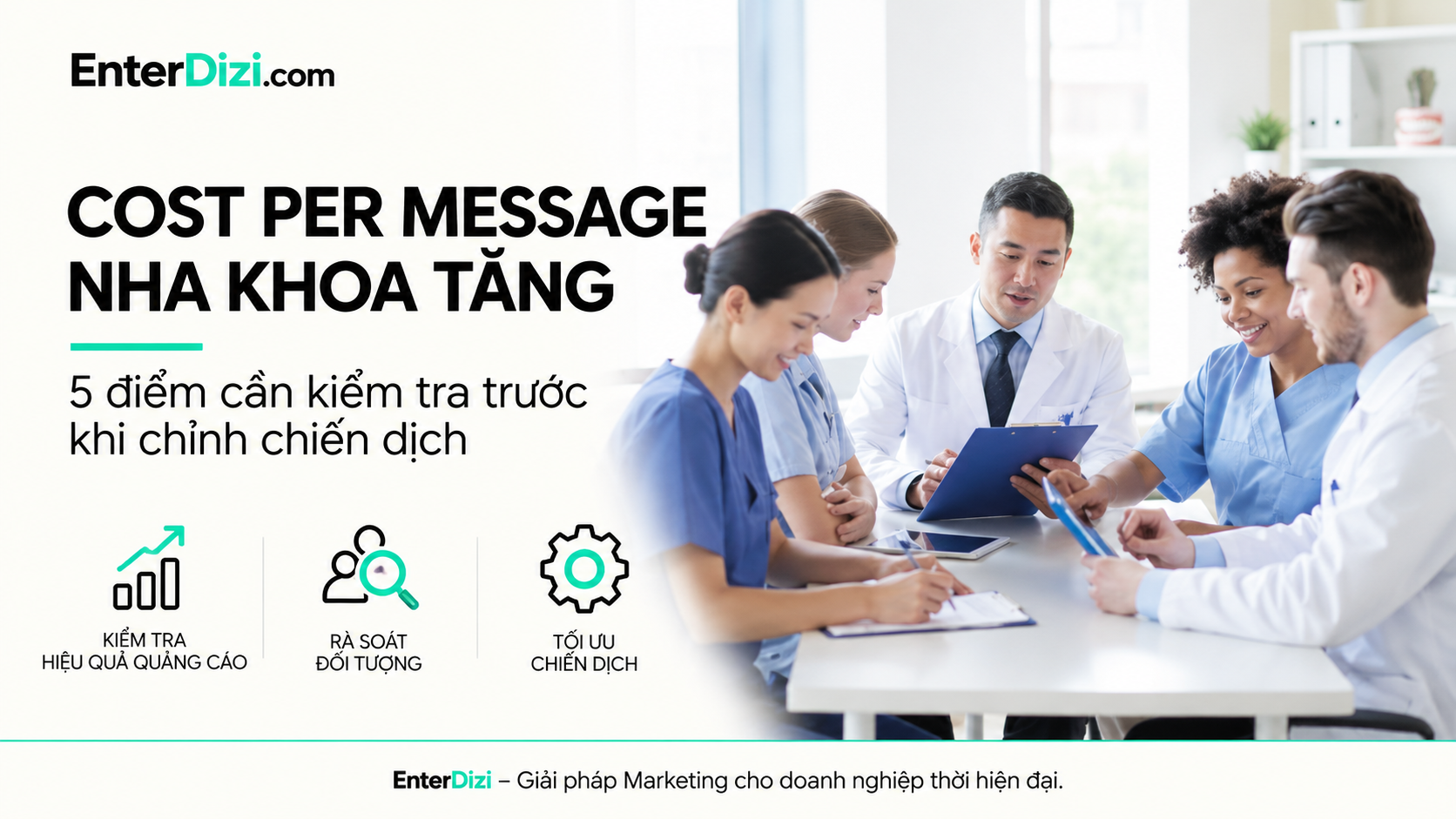 Cost per Message nha khoa tăng: 5 điểm cần kiểm tra | EnterDizi