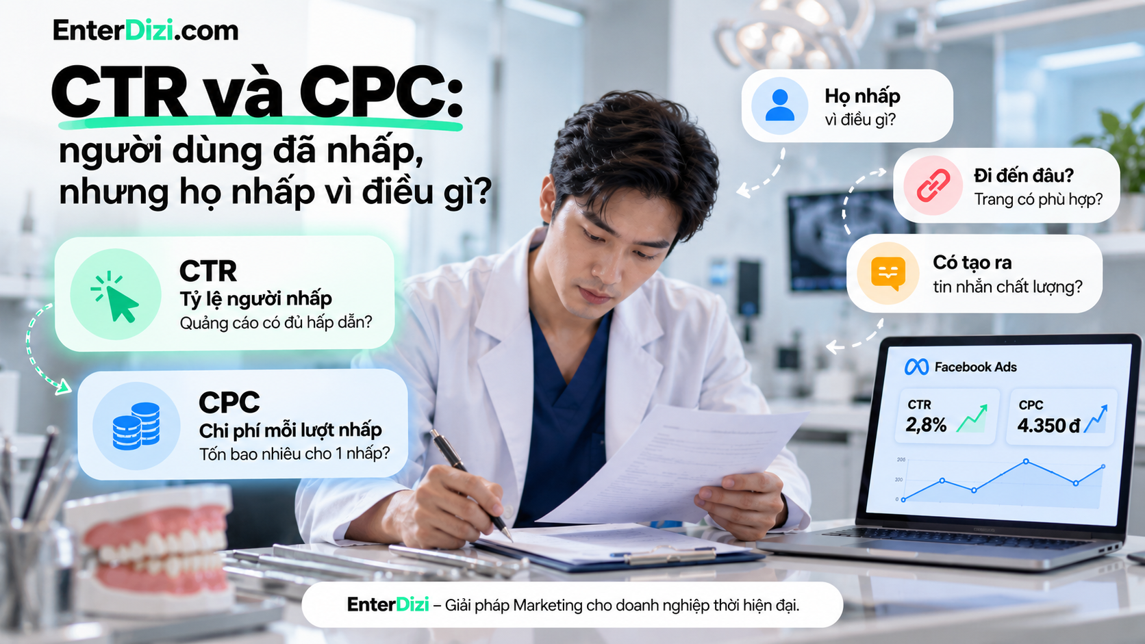 CTR và CPC: người dùng đã nhấp, nhưng họ nhấp vì điều gì?