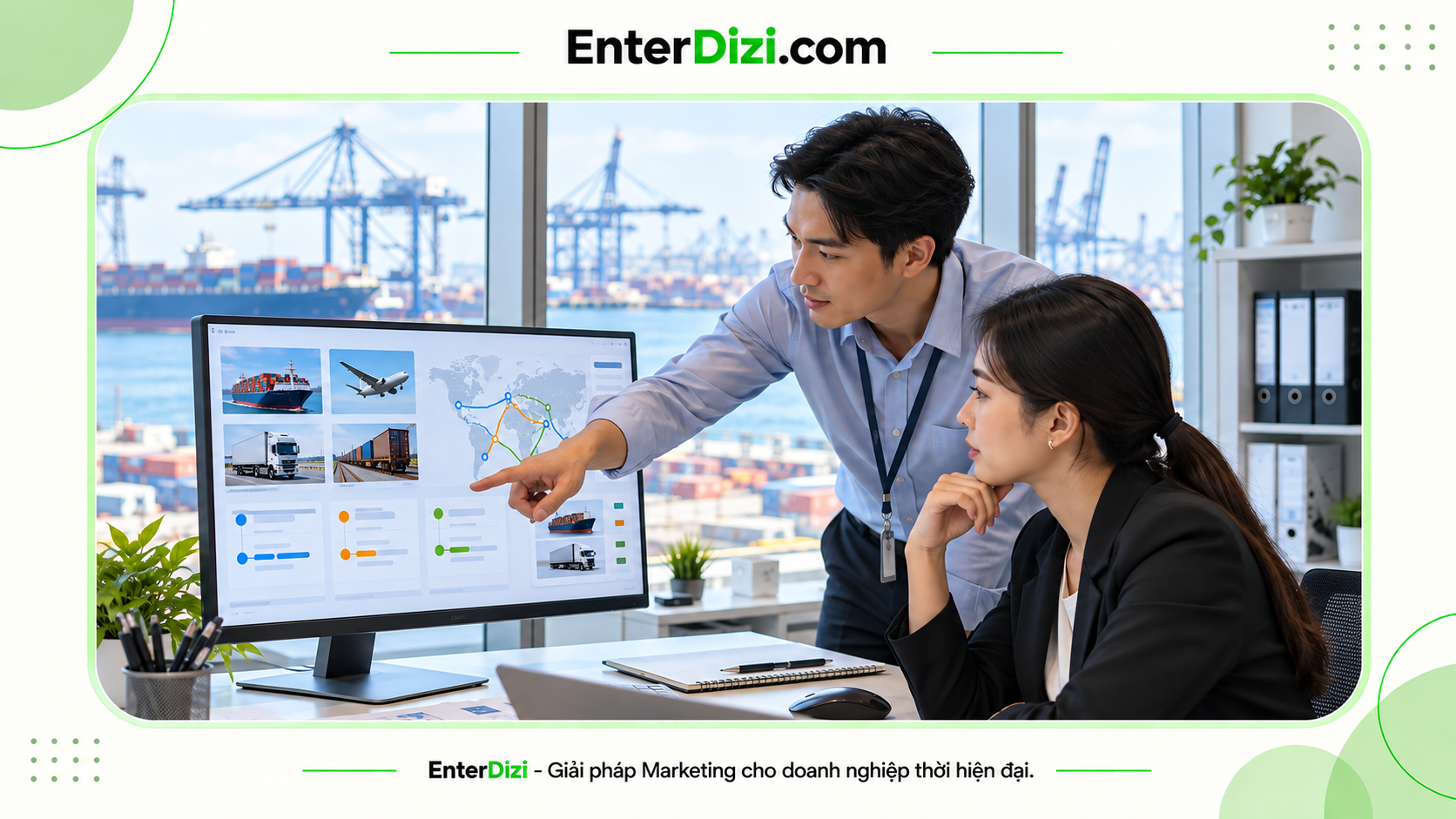 Tối ưu Onpage trang dịch vụ Logistics theo phạm vi tuyến vận tải