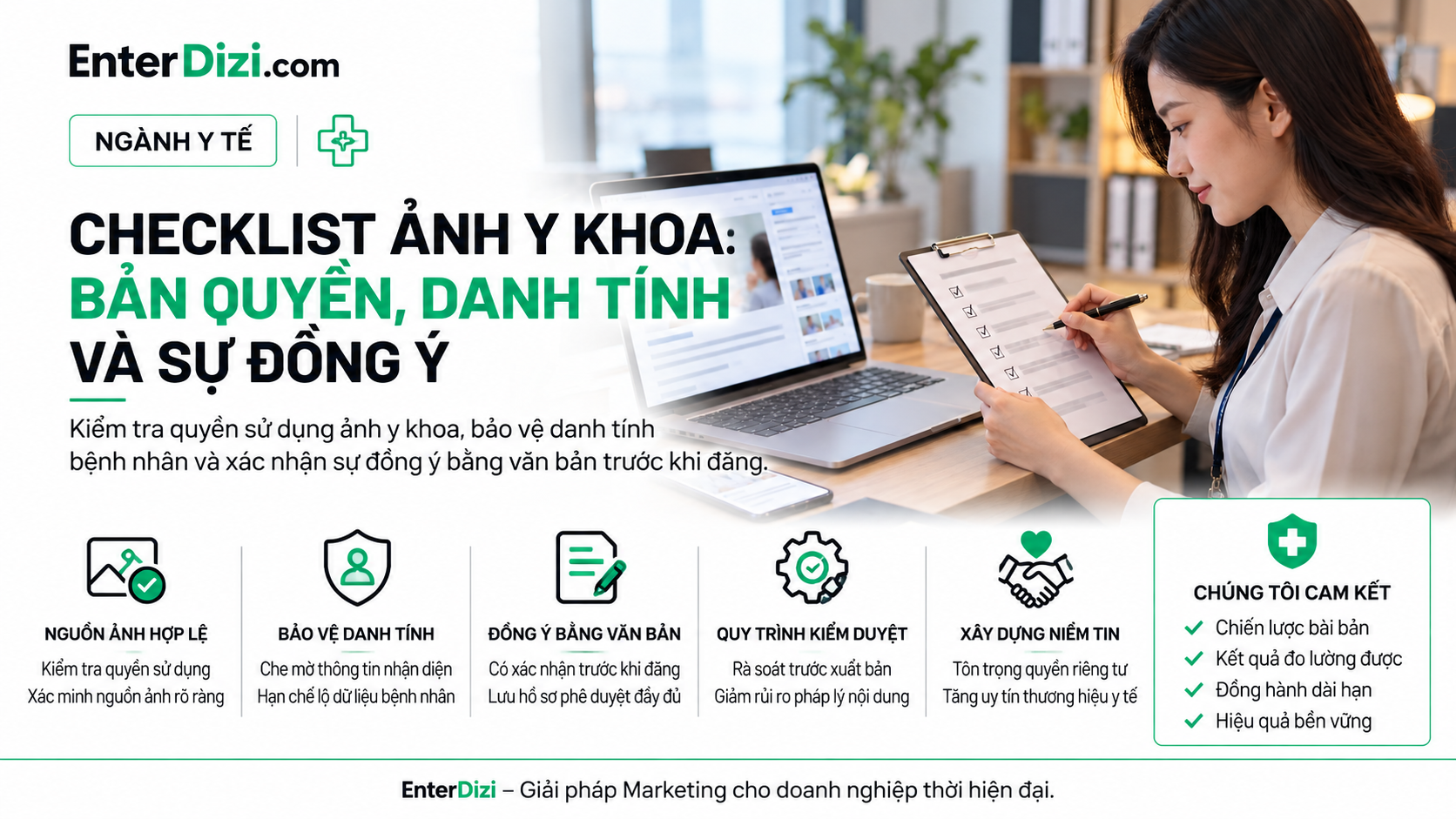 Bản quyền hình ảnh y khoa cần kiểm tra trước khi đăng