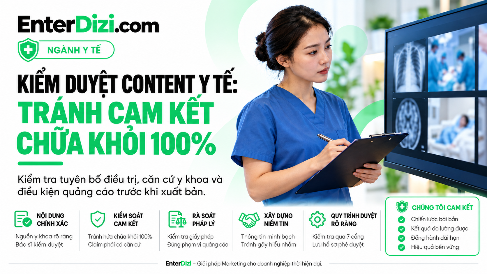 Quy trình kiểm duyệt nội dung y tế phát hiện claim sai