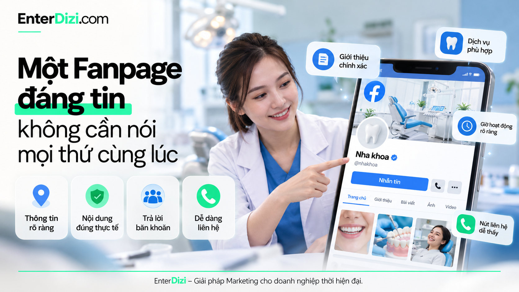 Một Fanpage đáng tin không cần nói mọi thứ cùng lúc