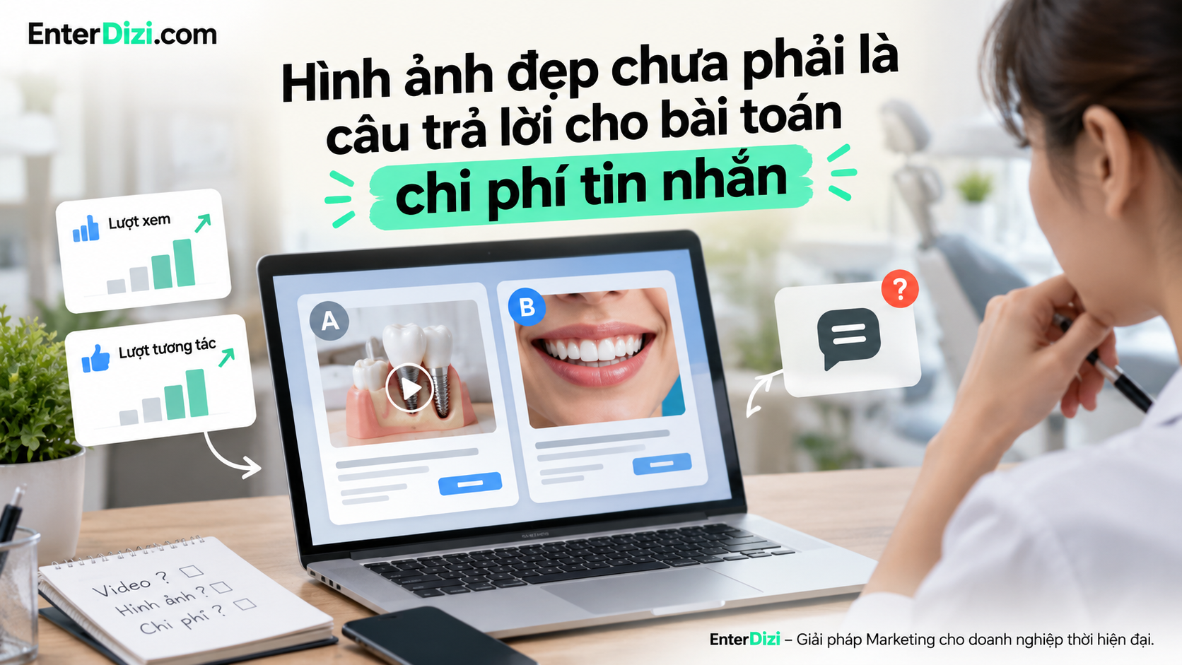 Hình ảnh đẹp chưa phải là câu trả lời cho bài toán chi phí tin nhắn