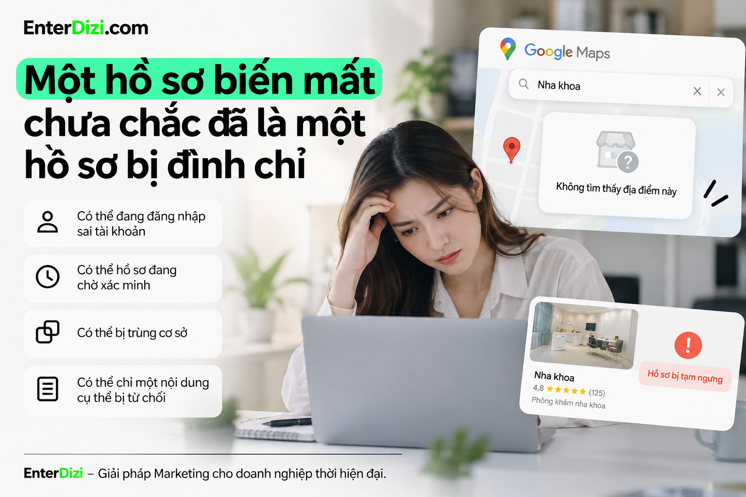 Một hồ sơ biến mất chưa chắc đã là một hồ sơ bị đình chỉ