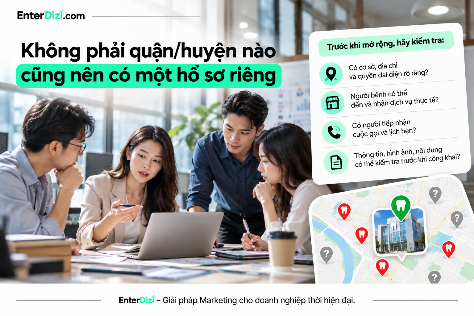 Không phải quận/huyện nào cũng nên có một hồ sơ riêng